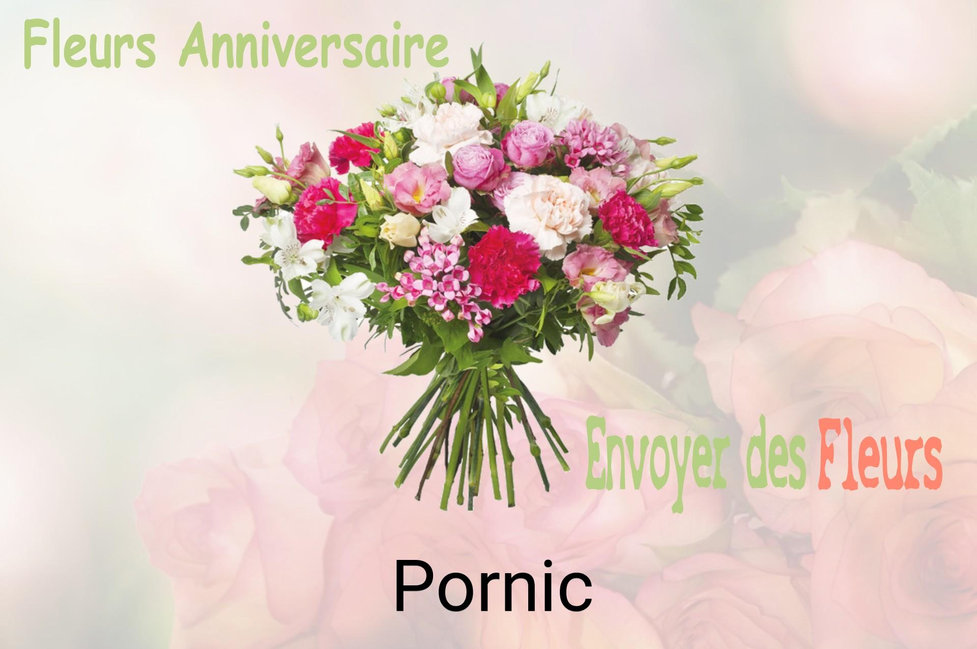Bouquet de fleurs d’anniversaire livré à Pornic